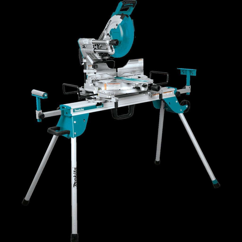 Makita LS1219LX Corded 12" Dual-Bevel Sliding Compound Miter Saw with Laser and Stand