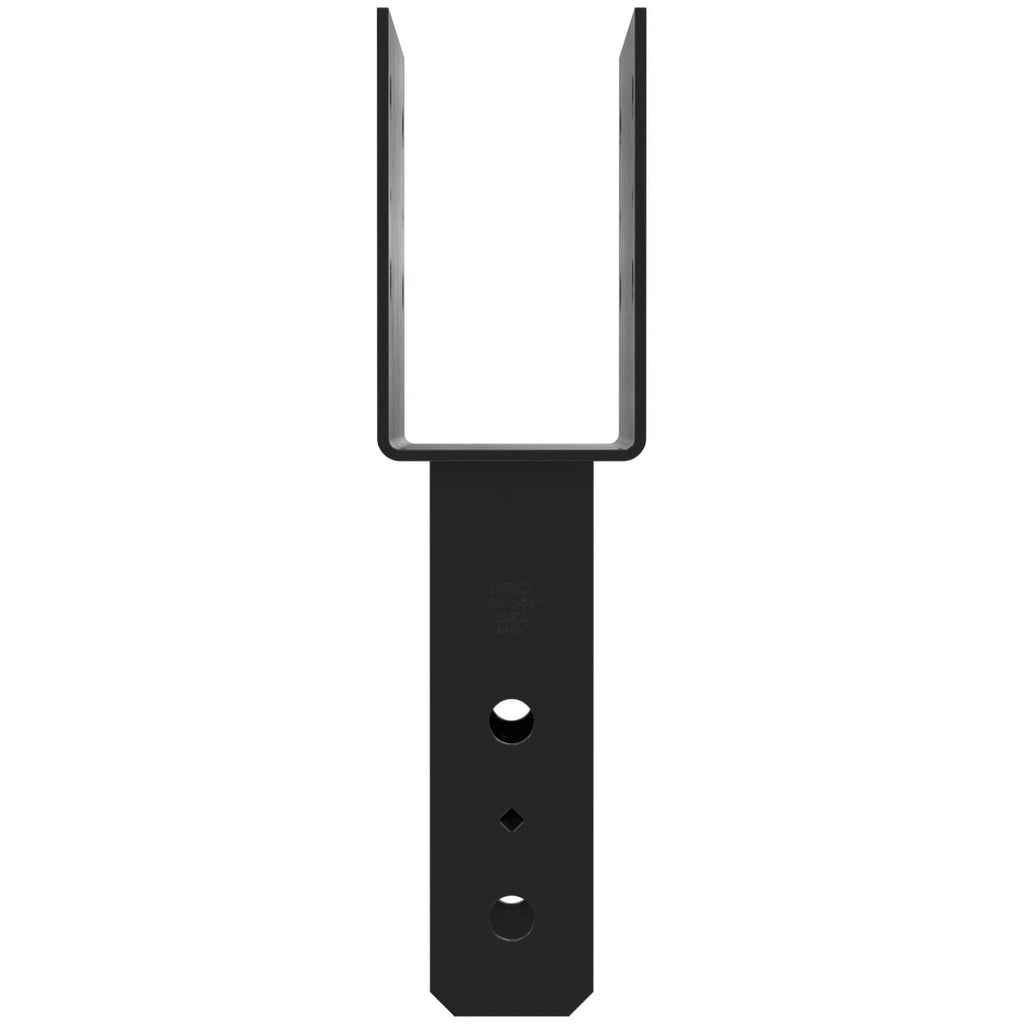 Simpson Strong-Tie CC46PC CCPC Black Powder-Coated Column Cap for 4x Beam, 6x Post