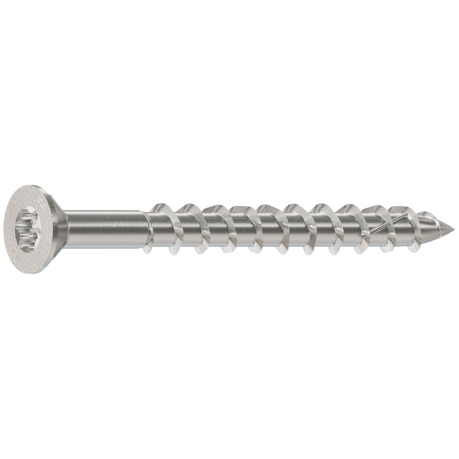 Simpson Strong-Tie S10250WP1 Deck-Drive DWP WOOD SS Screw, #10 x 2-1/2-in. T25, Flat Head, Type 305, 1-lb.