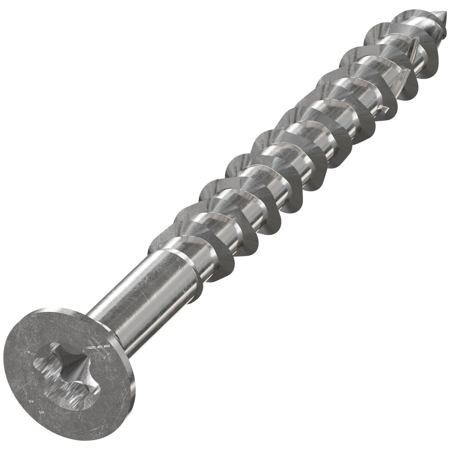 Simpson Strong-Tie SSDWP212S316 Deck-Drive DWP WOOD SS Screw (Collated), #10 x 2-1/2-in. T25 6-Lobe Type 316, 1500-Pack