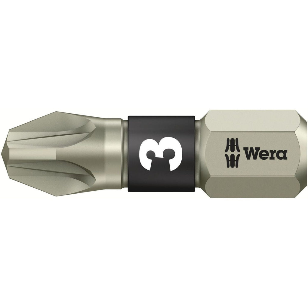 Wera 3855/1 Ts Bit, Stainless, Pz 3x25-mm.