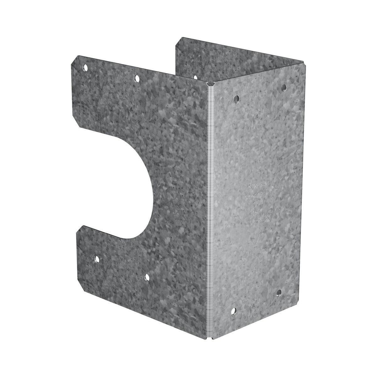 Simpson Strong-Tie SS3 SS 16-Gauge Galvanized Stud Shoe for Double 2x Stud