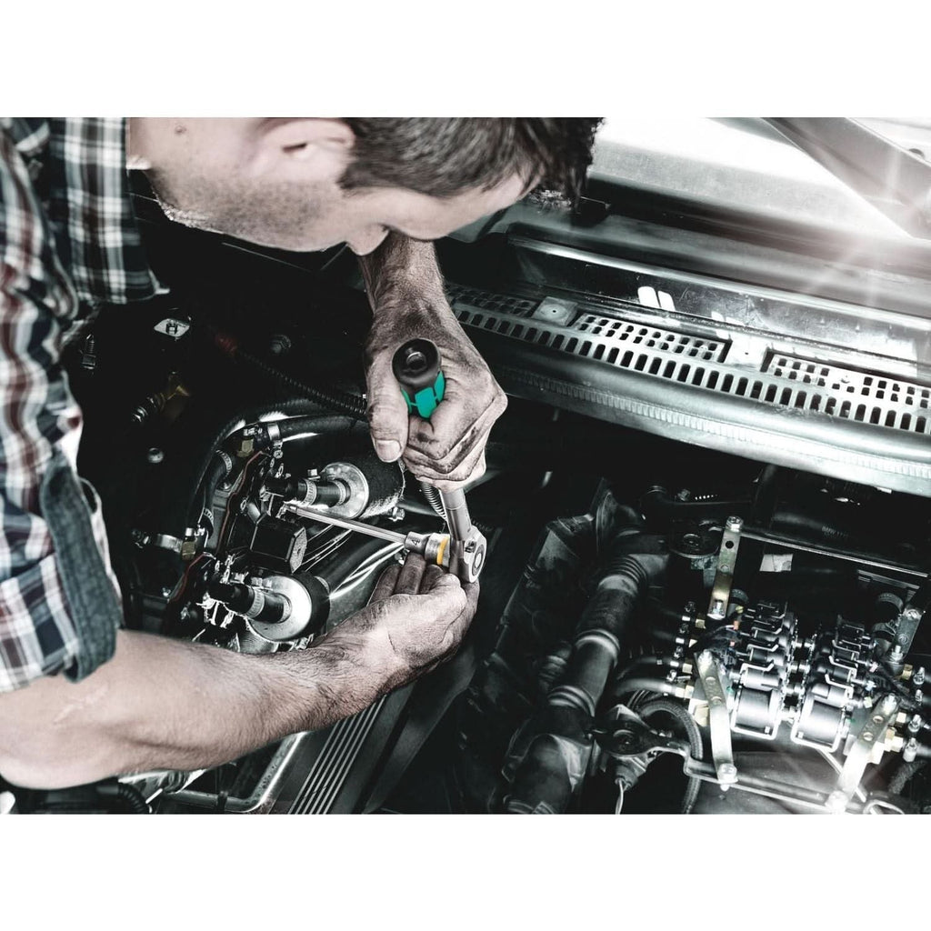 Wera 8006 C Zyklop Hybrid Ratchet With Switch Lever And 1/2-in. Drive, 1/2-in.x281-mm.