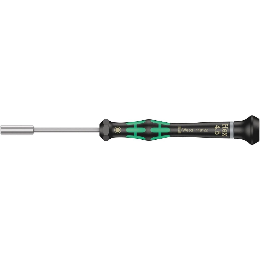 Wera 2069 Nutdriver For Electronic Applications, 4.5x60-mm.