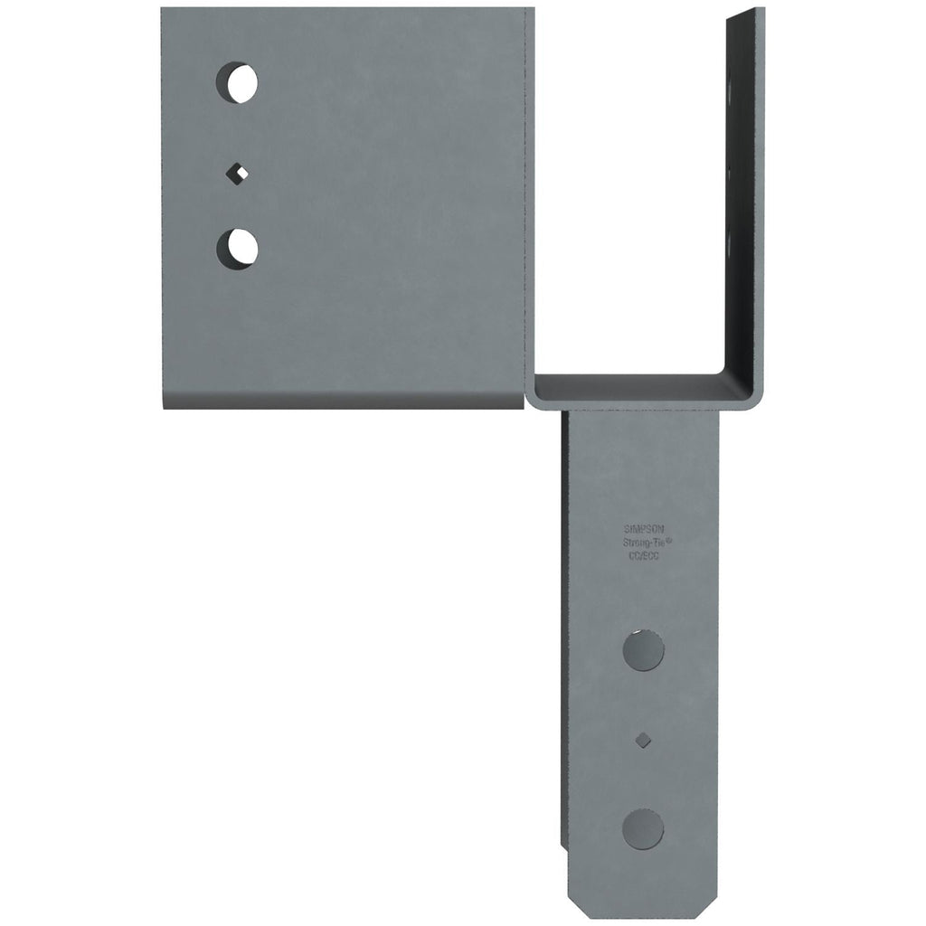 Simpson Strong-Tie ECCLR464 ECCLL L-Shape End Column Cap for 4x Beams, 6x Post, Skewed Right