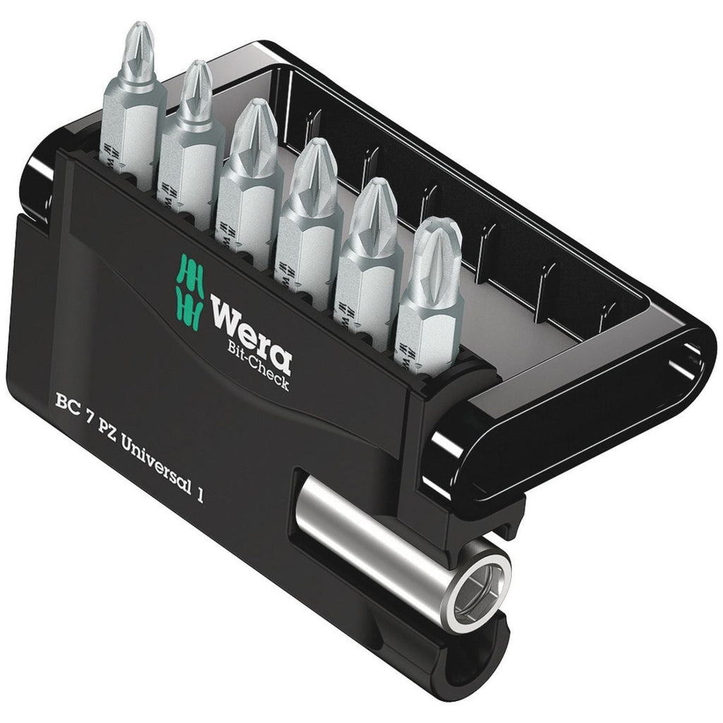 Wera Bit-Check 7 Pz Universal 1, 7-Pieces