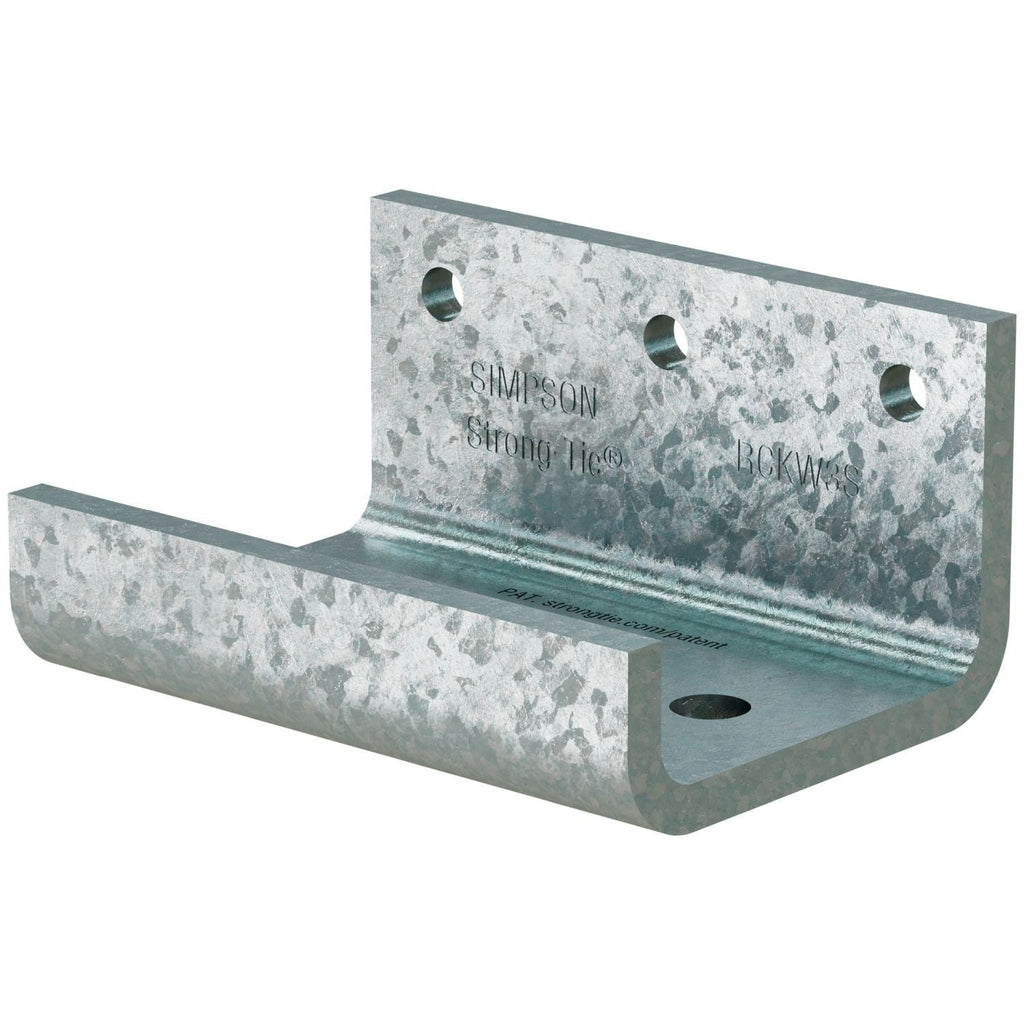 Simpson Strong-Tie RCKW3S-R10 RCKWS 3-in. Kneewall Connector Stiffener, 10-Pack