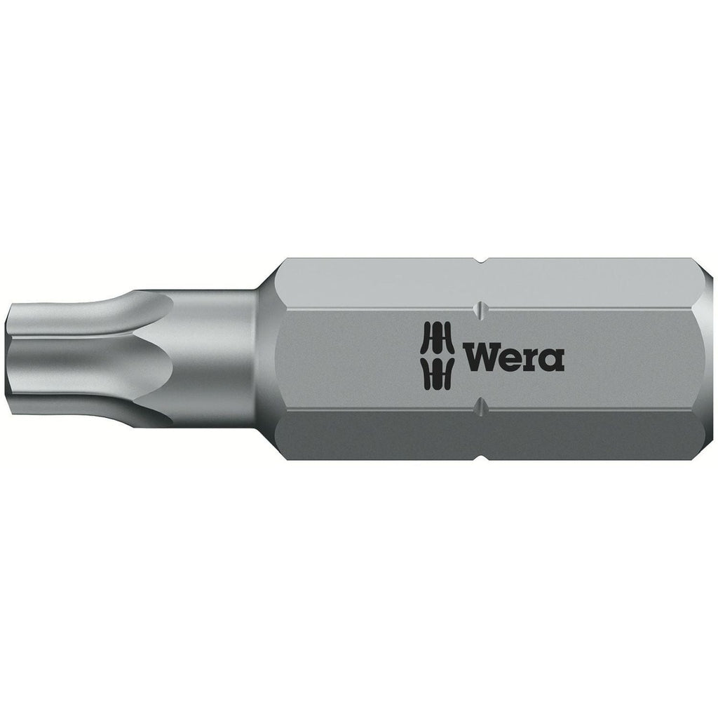 Wera 867/1 Z Torx Bo Bit With Bore Hole, Torx 20x25-mm.