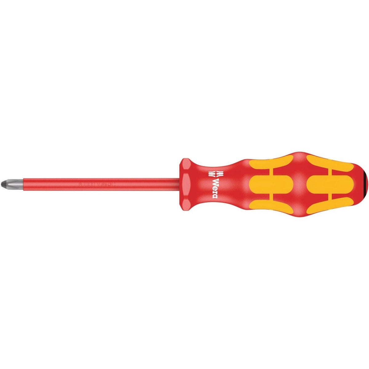 Wera 165 I Pz VDE Insulated Screwdriver For Pozidriv Screws, Pz 3x150-mm.