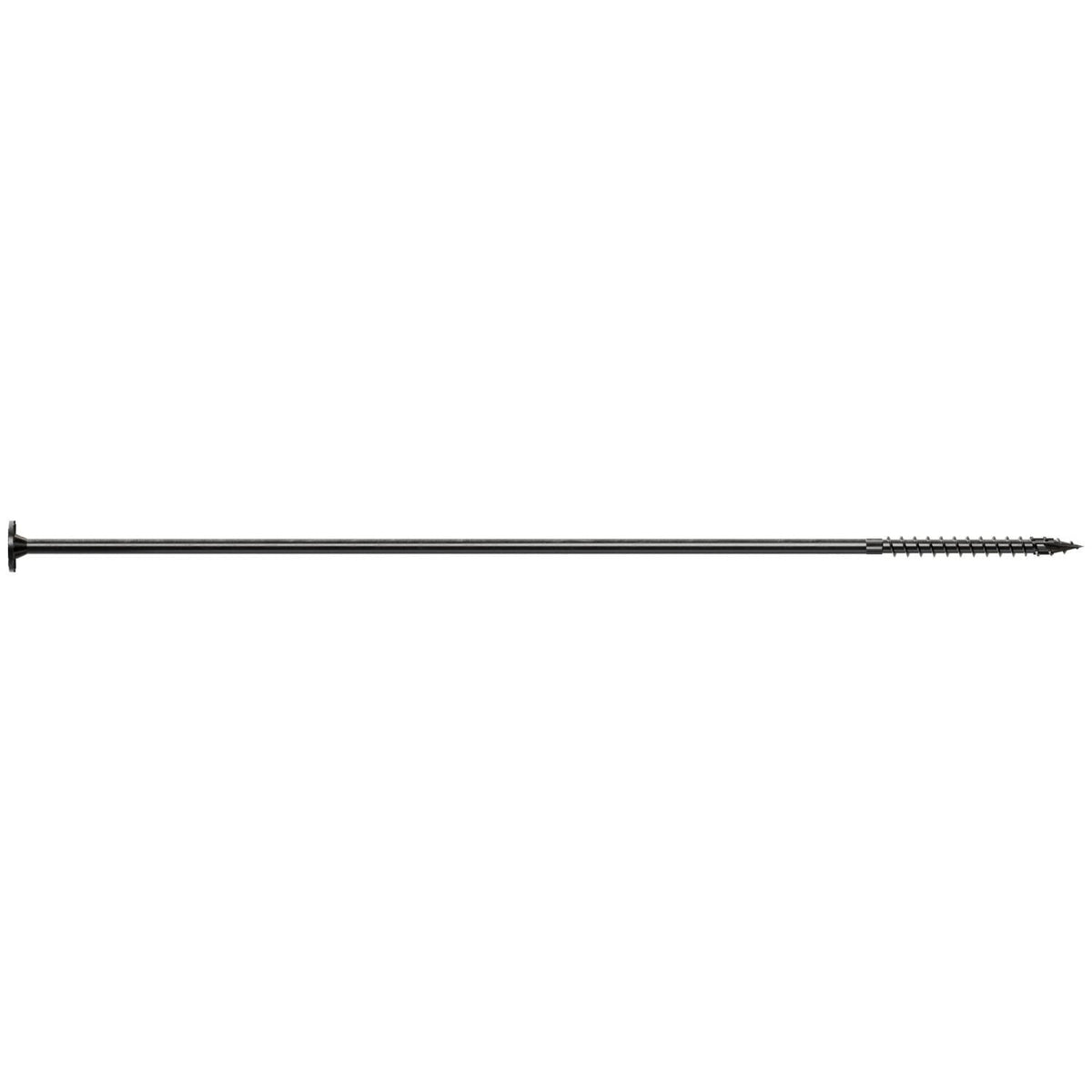 Simpson Strong-Tie SDWS221600DBBR50 Strong-Drive SDWS TIMBER Screw (Exterior Grade), 0.220-in. x 16-in. T40, Black, 50-Pack