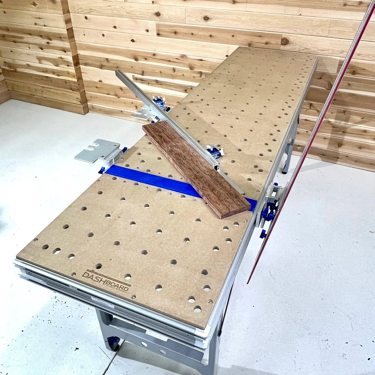 Dashboard MFT Surface-Mount Crosscut & Miter Fence for Track Saws (F20001)