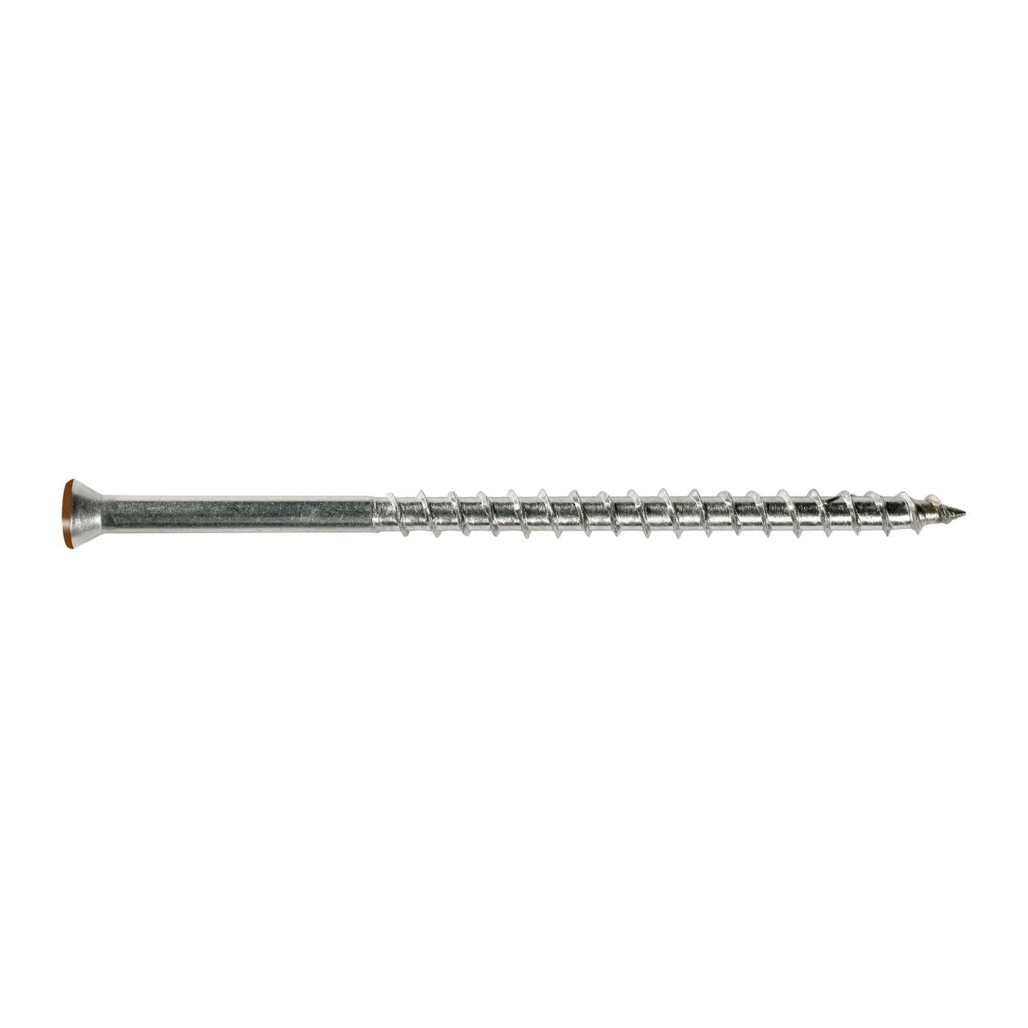Simpson Strong-Tie T07162FT70TN01 Trim-Head Screw, 6-Lobe Drive, #7 x 1-5/8-in. T-15 Type 316, Tan 01, 70-Pack