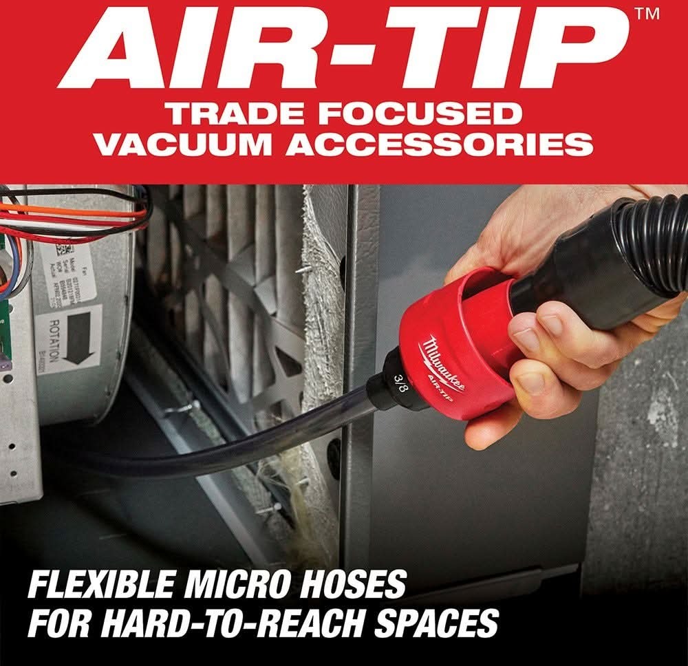 Milwaukee 49-90-2037 AIR-TIP Long Reach Flexible Micro Hose Set (Promo)