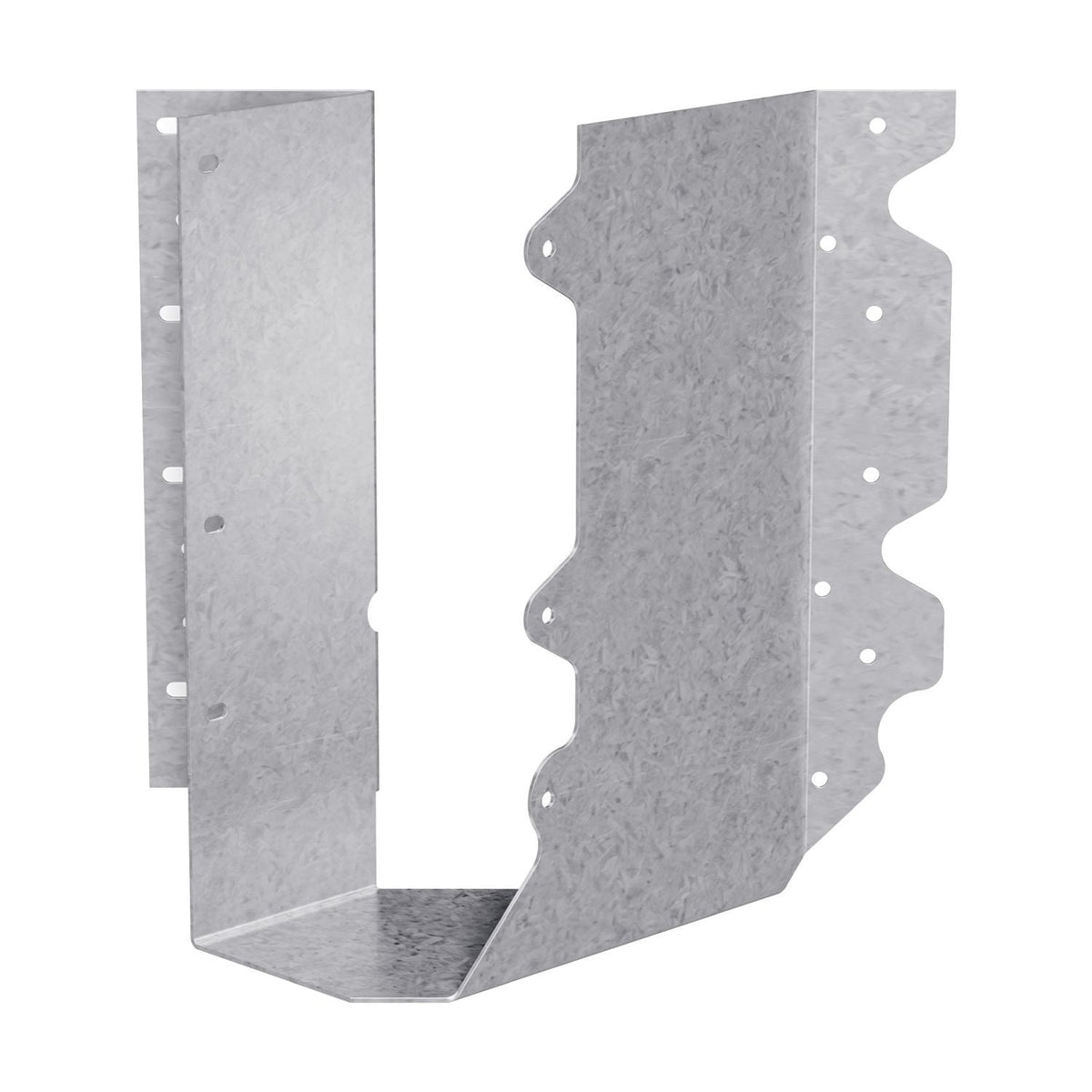 Simpson Strong-Tie SUL210-2Z SUL ZMAX Galvanized Joist Hanger for Double 2x10, Skewed Left