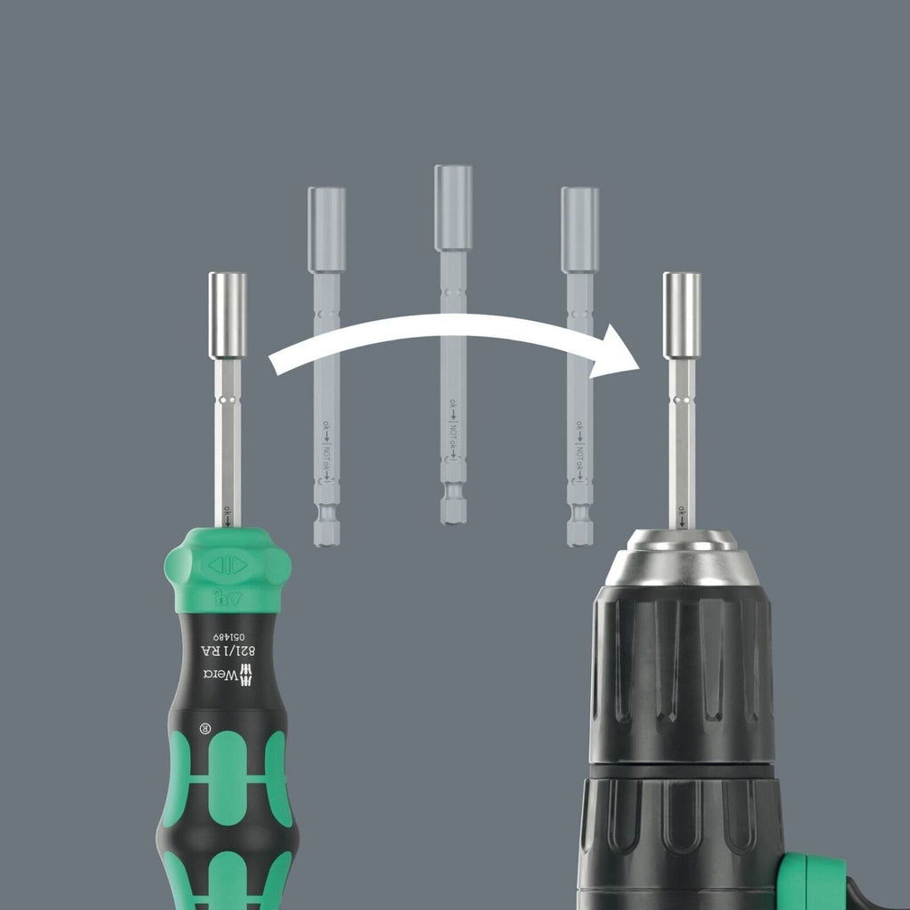Wera Kraftform Kompakt 28 Ra With Pouch, 6-Pieces