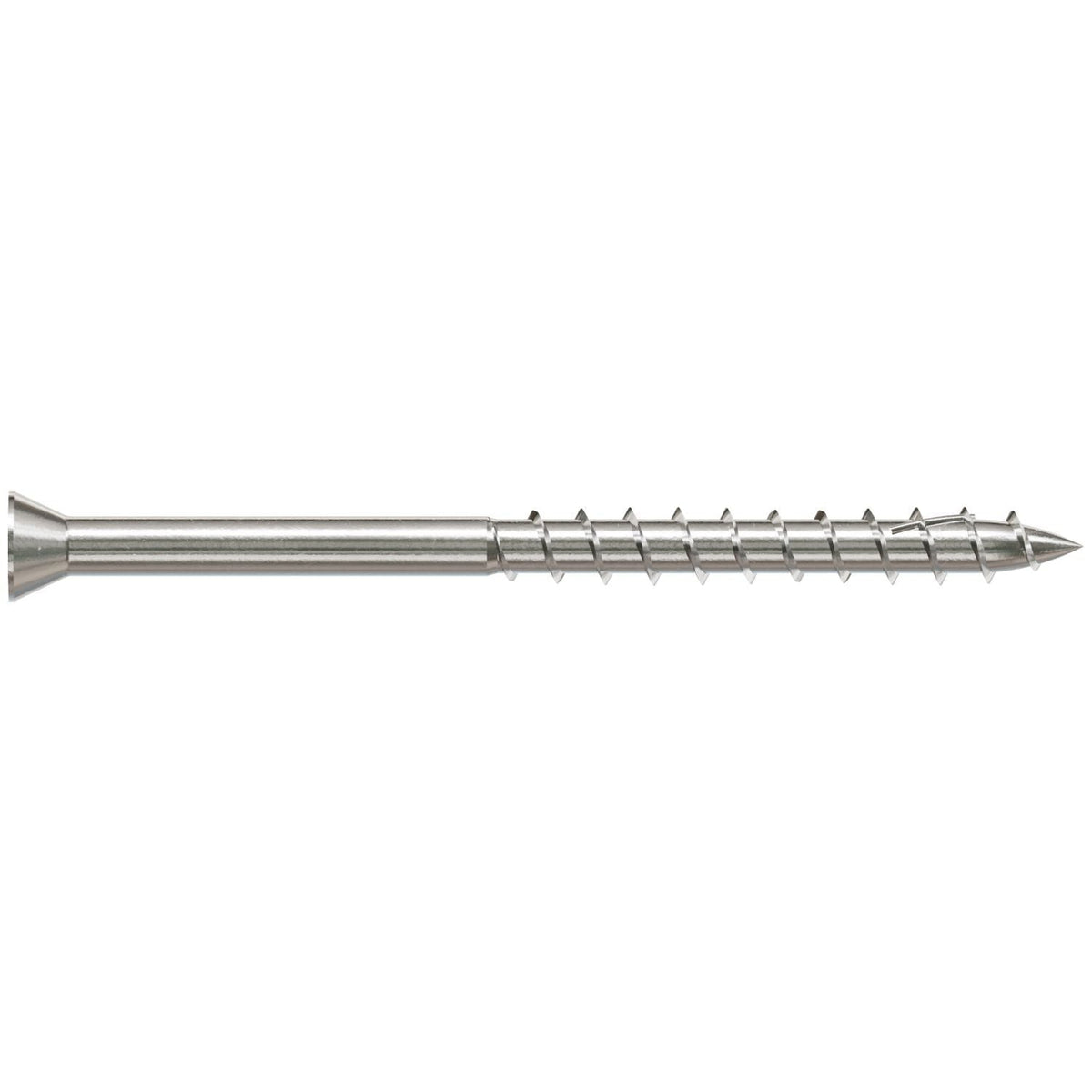 Simpson Strong-Tie S07225FWP Deck-Drive DWP WOOD SS Screw, #7 x 2-1/4-in. T-15, Trim Head, Type 305, 100-Pack