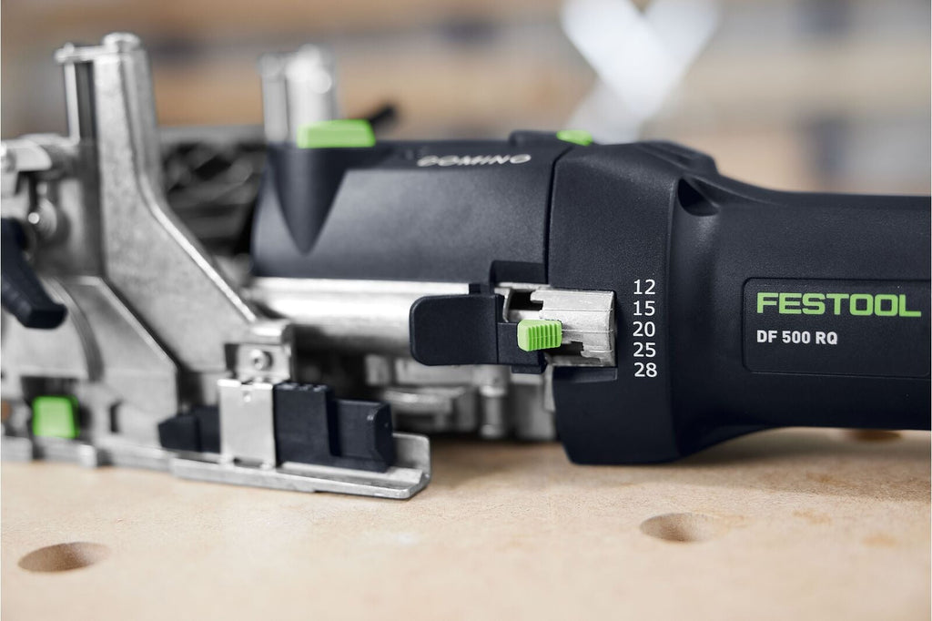 Festool Domino Joiner DF 500 RQ Set w/ 1066-Piece Tenon Assortment (Updated 2026 Model)