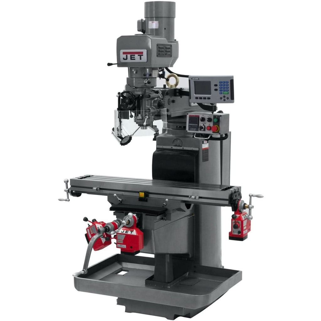 Jet Tools 690623 JTM-1050EVS2/230 Mill With Acu-Rite 200S DRO With X, Y and Z-Axis Powerfeeds