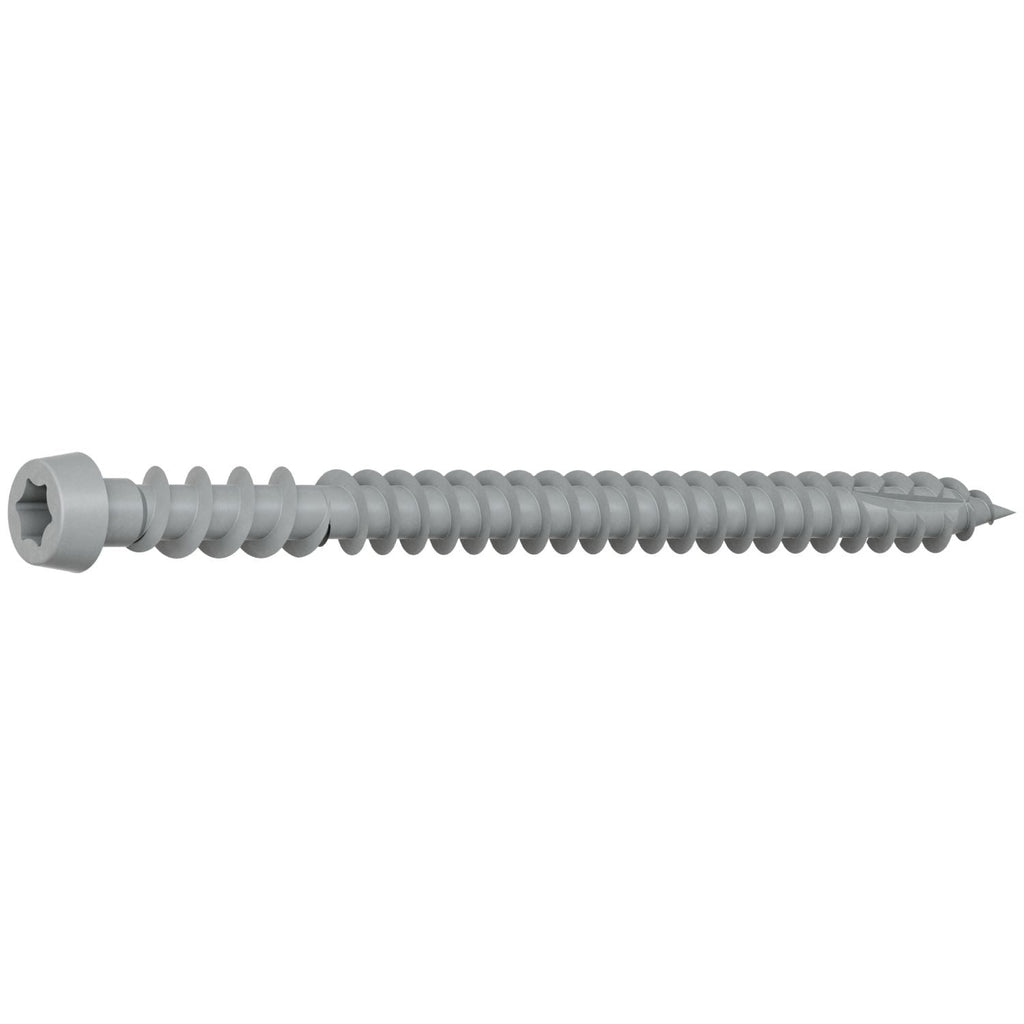 Simpson Strong-Tie DCU234SGR Deck-Drive DCU COMPOSITE Screw (Collated), #10 x 2-3/4-in. Quik Guard Gray, 1000-Pack