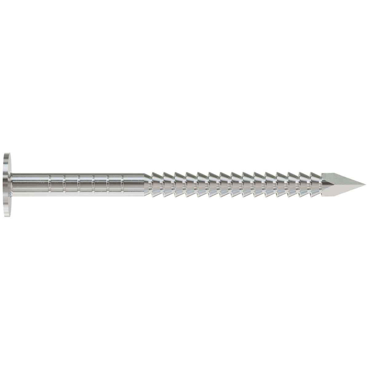 Simpson Strong-Tie S1010ARNB Roofing Nail, Annular Ring Shank, 3-in. x .131-in. Type 304 Stainless Steel, 25-lb.