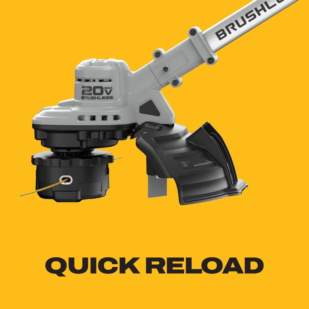 DeWALT DCST926B 20V MAX Brushless Cordless Foldable String Trimmer, Tool Only