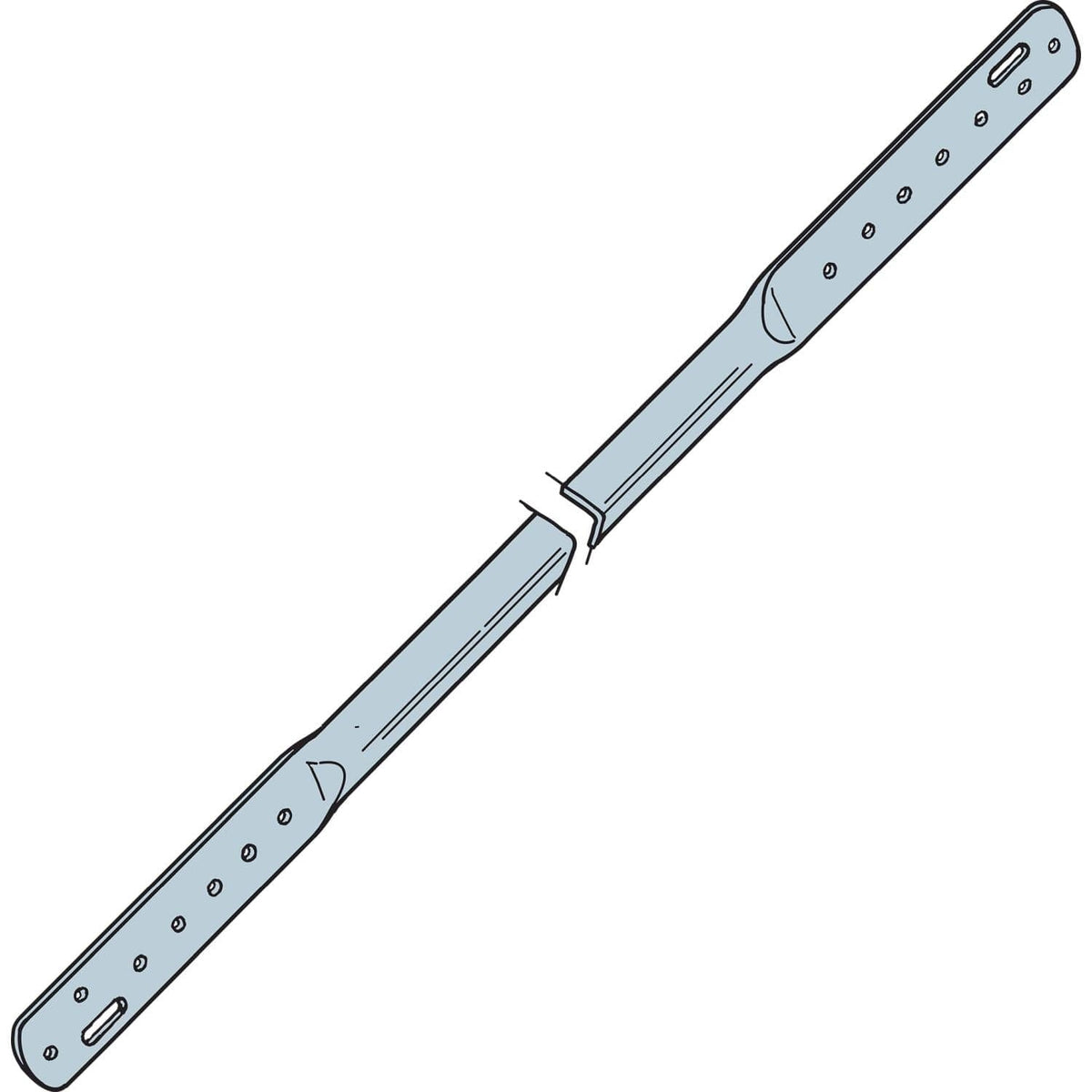 Simpson Strong-Tie TB27 TB 27-in. 20-Gauge Galvanized Tension Bridging