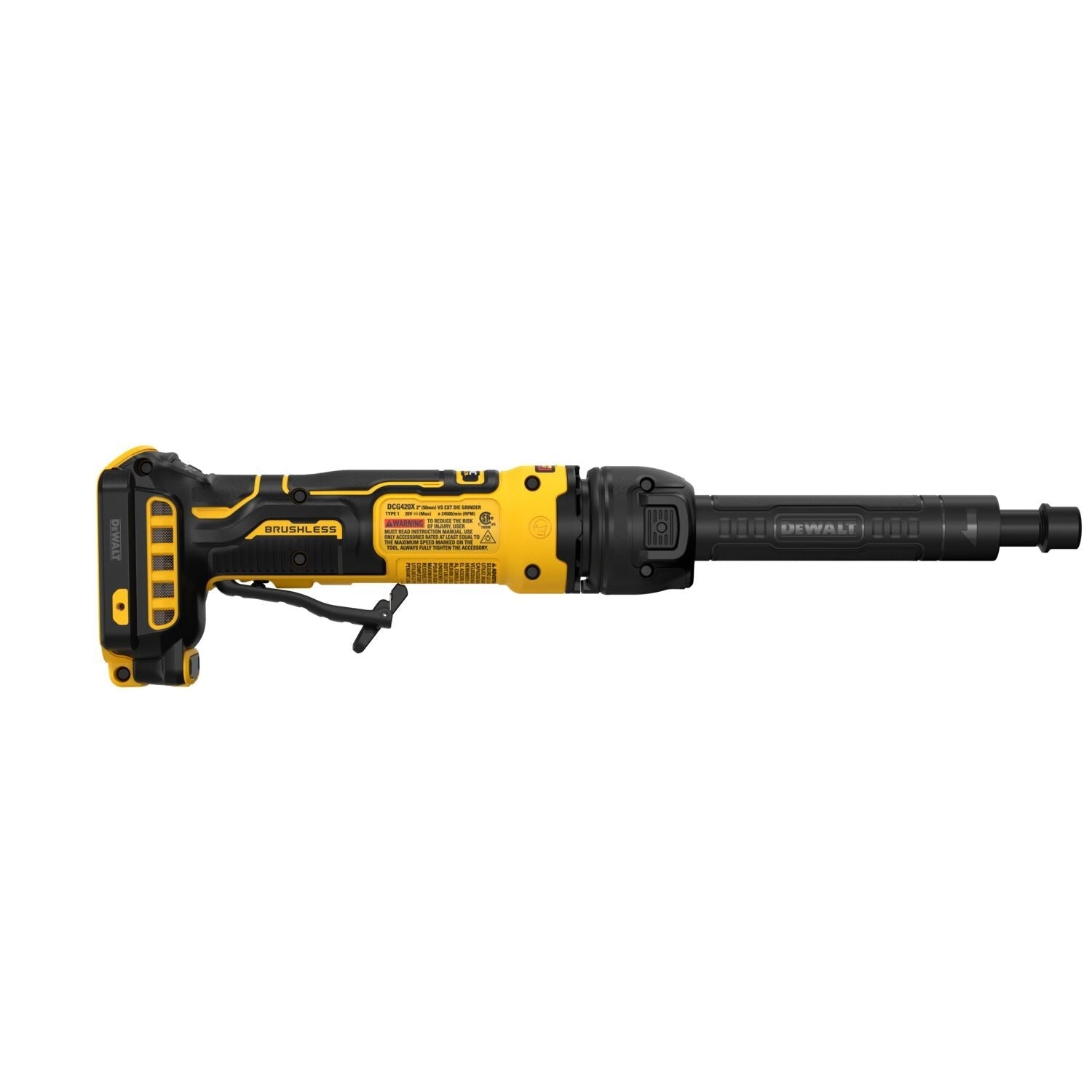 DeWALT DCG420XB ATOMIC 20V MAX Extended Die Grinder, Tool Only