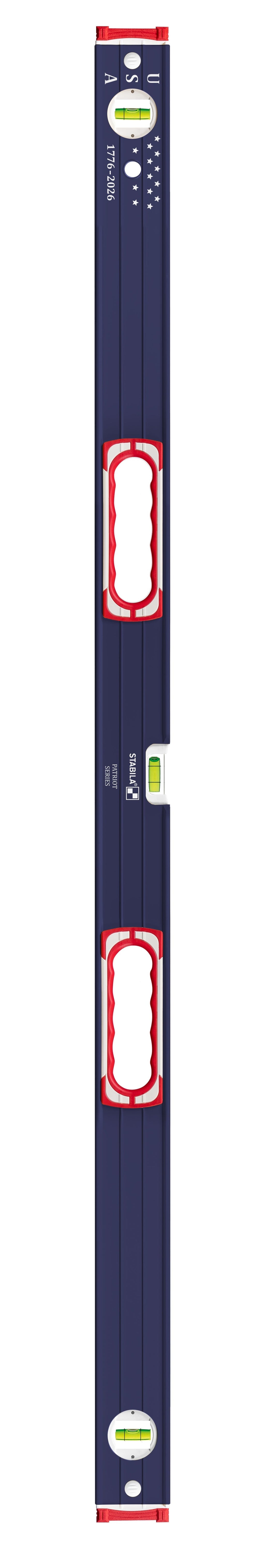 Stabila Limited Edition Patriotic Type 196 Heavy Duty 16-in. and 48-in. Level Set (37250)