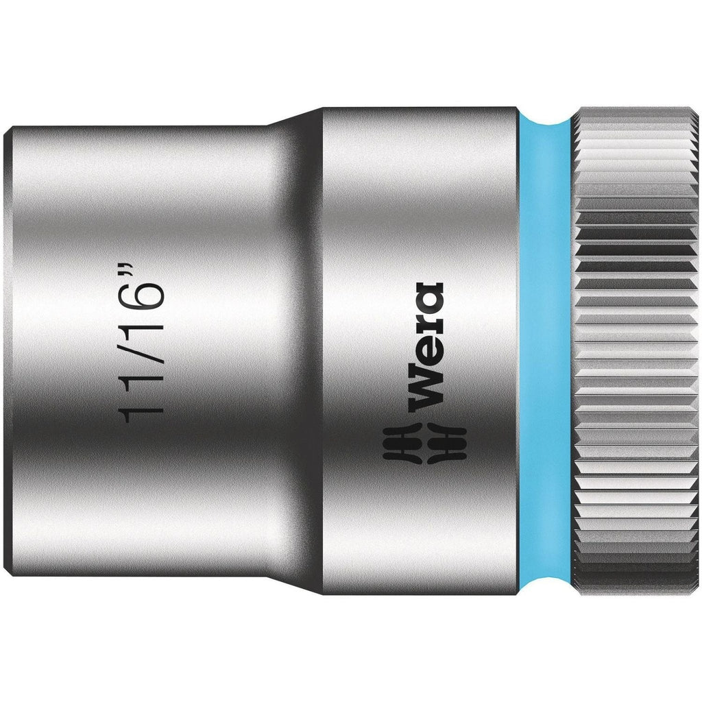 Wera 8790 Hmc Zyklop Socket With 1/2-in. Drive, 11/16-in.x37-mm.