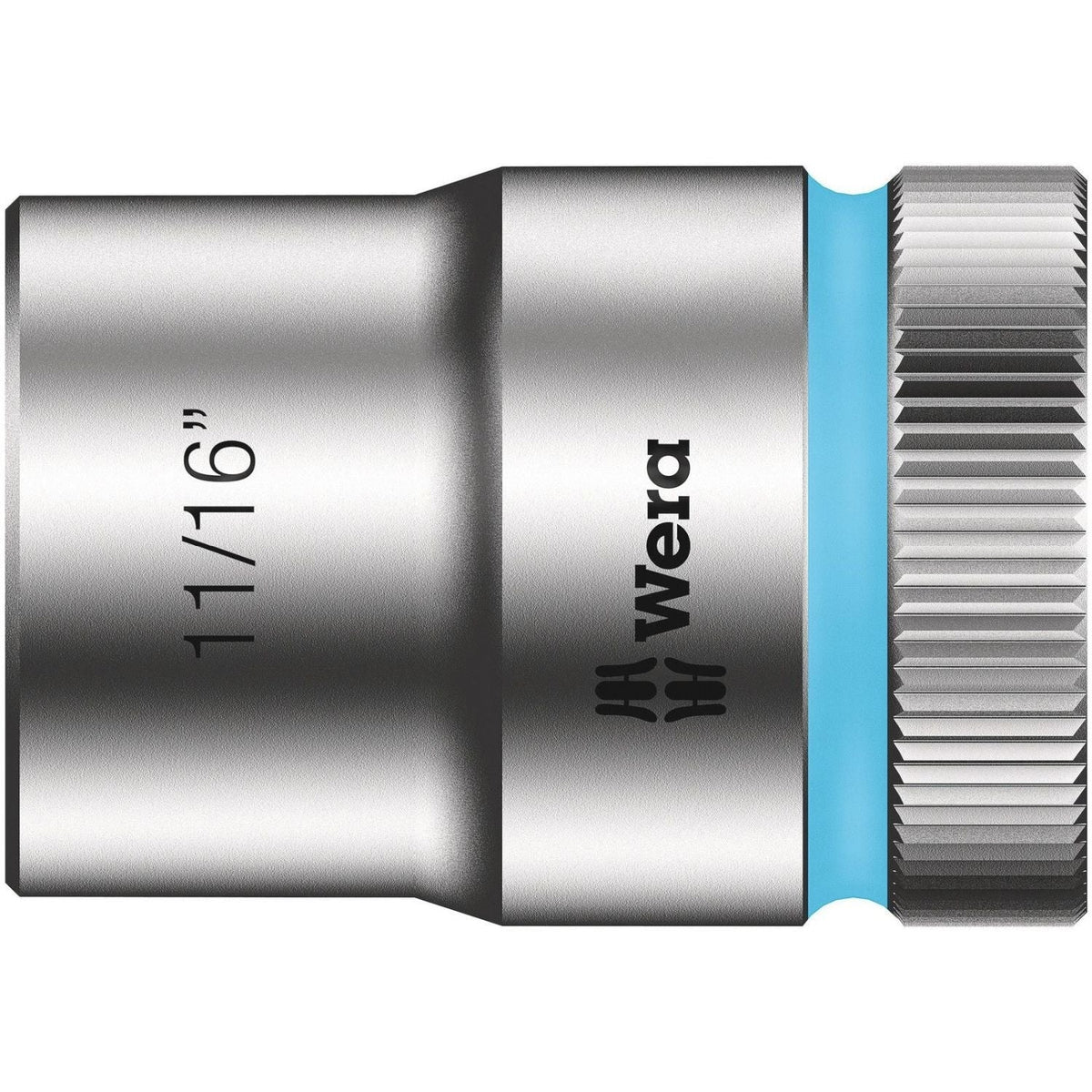 Wera 8790 Hmc Zyklop Socket With 1/2-in. Drive, 11/16-in.x37-mm.