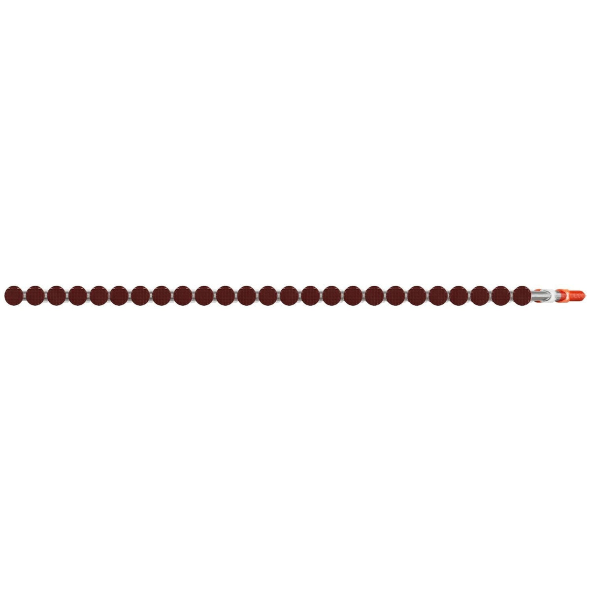 Simpson Strong-Tie S11A237KJR 20–22° Plastic Strip, Casing Head, Ring-Shank Nail, 2-3/8-in. x 11 ga. Redwood, 1000-Pack