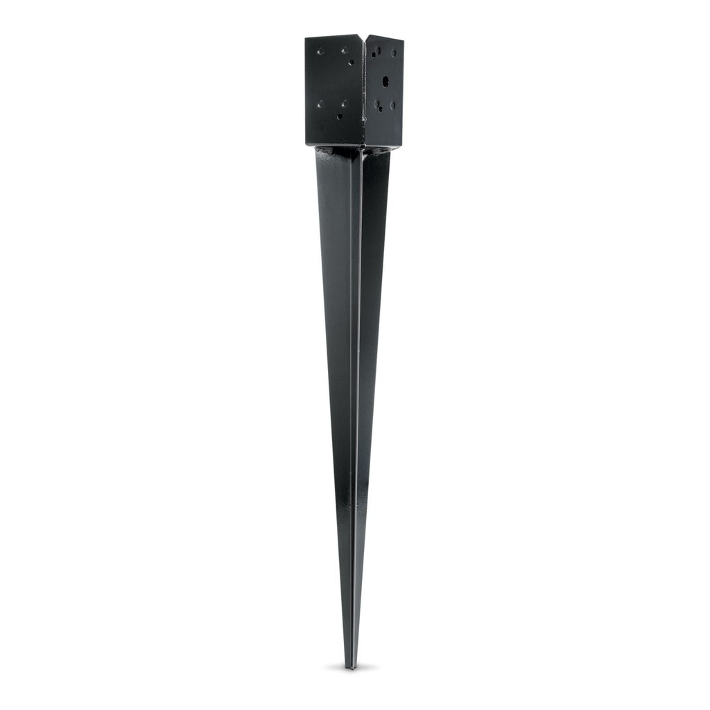 Simpson Strong-Tie FPBS44 E-Z Spike Black Powder-Coated Post-Base Spike for 4x4