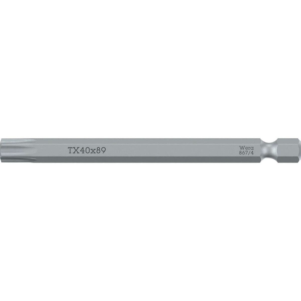 Wera 867/4 Z Torx Bit, Torx 25x89-mm.