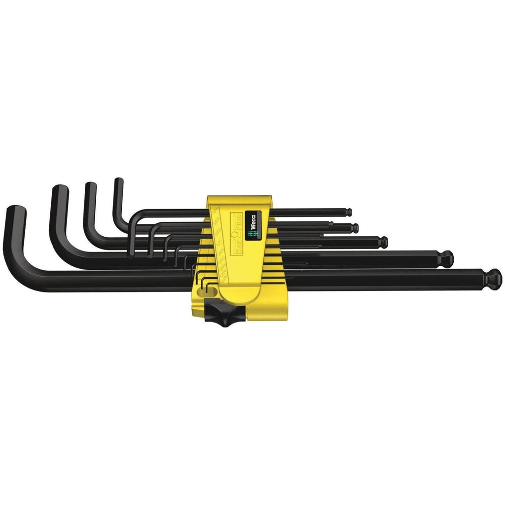 Wera 950/13 Hex-Plus Imperial 1 L-Key Set, Imperial, Blacklaser, 13-Pieces