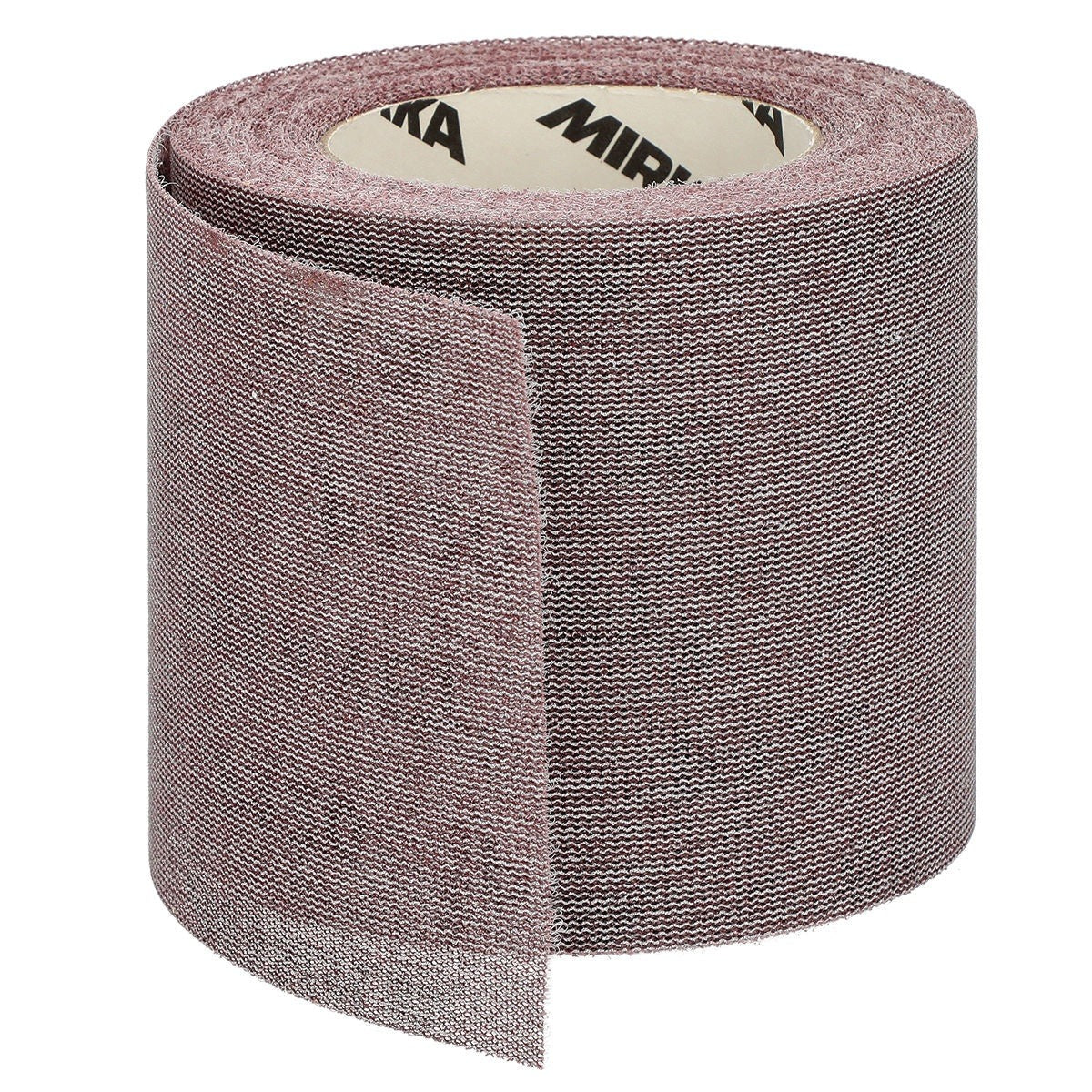 Mirka Abranet 4.5-in. x 32.8-ft. P80 Grip Sanding Roll for Dust-Free Sanding (9A-110-080)