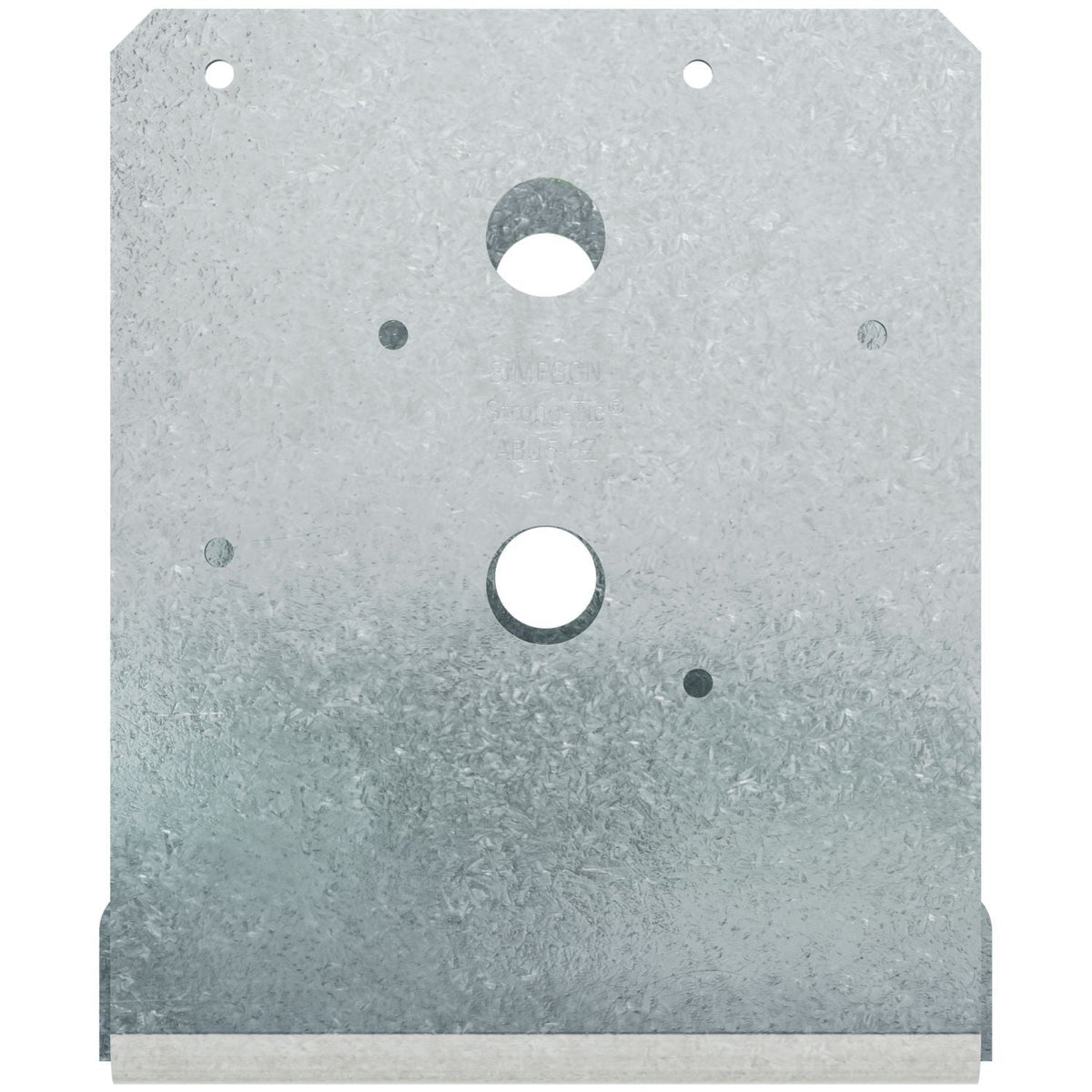 Simpson Strong-Tie ABU5-6Z ABU ZMAX Galvanized Adjustable Standoff Post Base for 5-1/8-in. x 6-in. Engineered Lumber