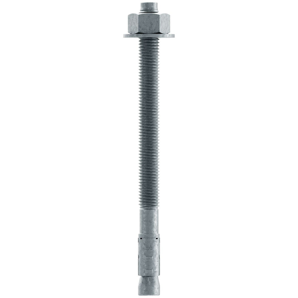 Simpson Strong-Tie STB2-62812MGF20 Strong-Bolt 2, 5/8-in. x 8-1/2-in. Mechanically Galvanized Wedge Anchor, Fully Assembled, 20-Pack