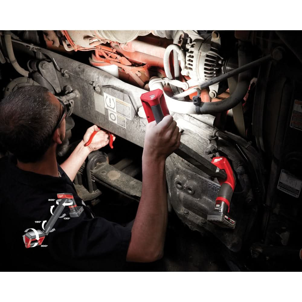 Milwaukee PROMO 2126-20 M12 Underbody 1,200-Lumen Articulating Light, Tool Only (PROMO)