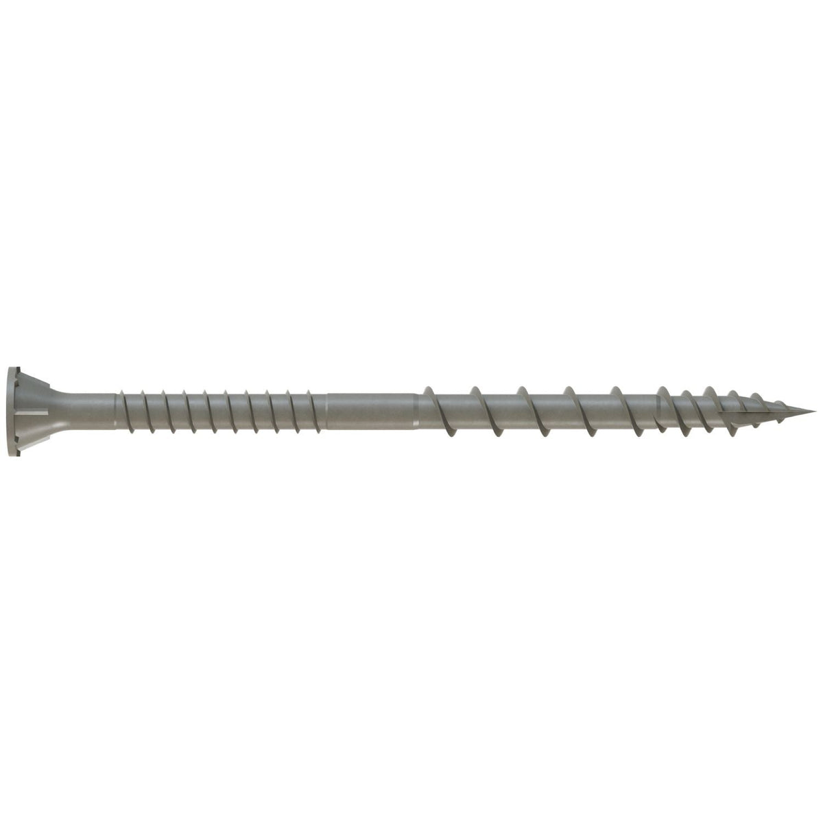 Simpson Strong-Tie DSVG3S Deck-Drive DSV WOOD Screw (Collated), #10 x 3-in. T25 6-Lobe, Gray, 1000-Pack