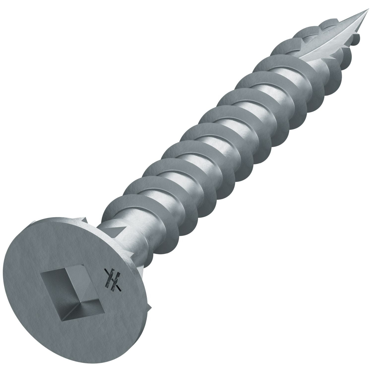 Simpson Strong-Tie CB3BLG158S CB3BLG Fiber-Cement Board Screw (Collated), #10 x 1-5/8-in. #3 SQU, 1500-Pack