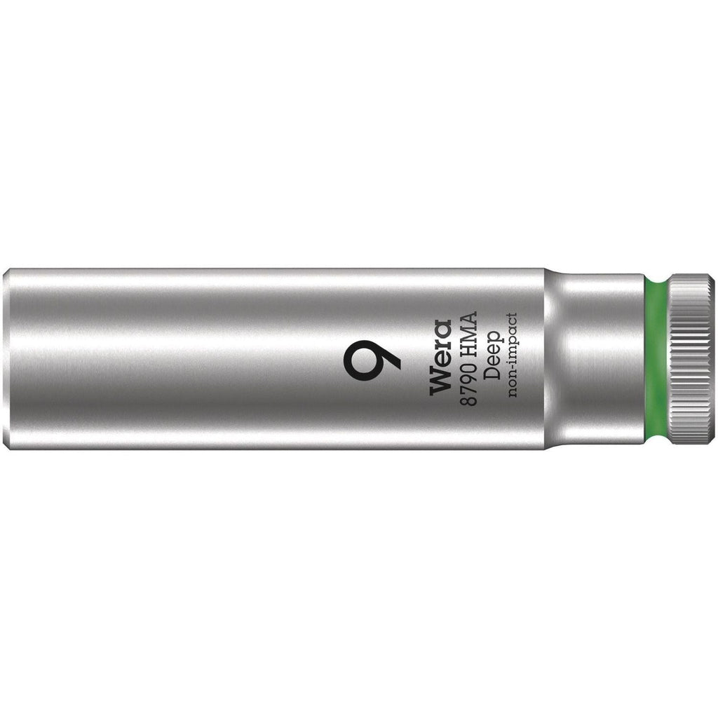 Wera 8790 Hma Deep 1/4-in. Socket, 9x50-mm.