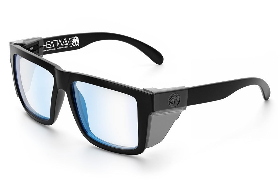 Heat Wave XL VISE Z87 Black Frame Blue Light Blocking Sunglasses