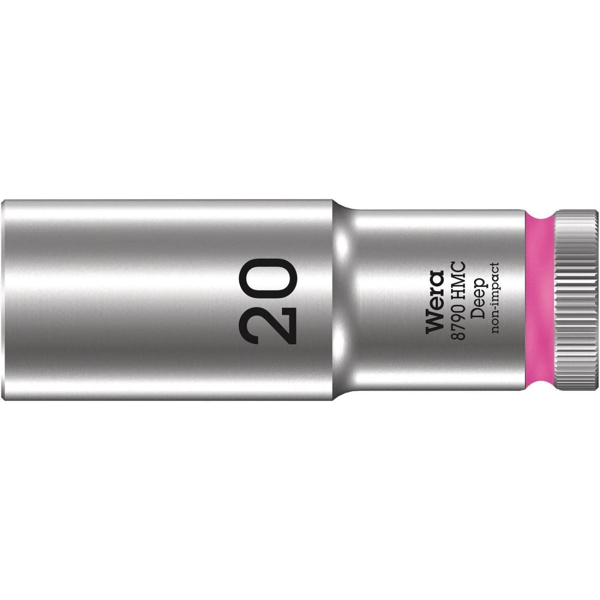 Wera 8790 Hmc Deep Socket With 1/2-in. Drive, 20x83-mm.