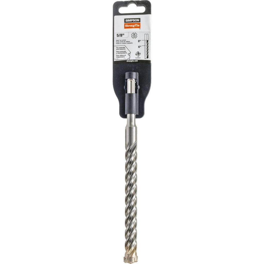 Simpson Strong-Tie MDPL06208Q 5/8-in. x 8-in. SDS-plus Quad-Head Shank Drill Bit