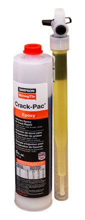 Simpson Strong-Tie Crack-Pac 9-oz. Single-Cartridge Injection Epoxy (ETIPAC2G10)