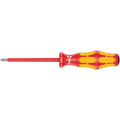 Wera 165 I Pz VDE Insulated Screwdriver For Pozidriv Screws, Pz 0x80-mm.