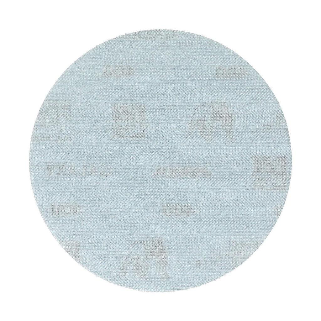 Mirka Galaxy 5-in. 400 Grit Hook and Loop Sanding Discs, 50-Pack, No-Hole (FY-612-400)