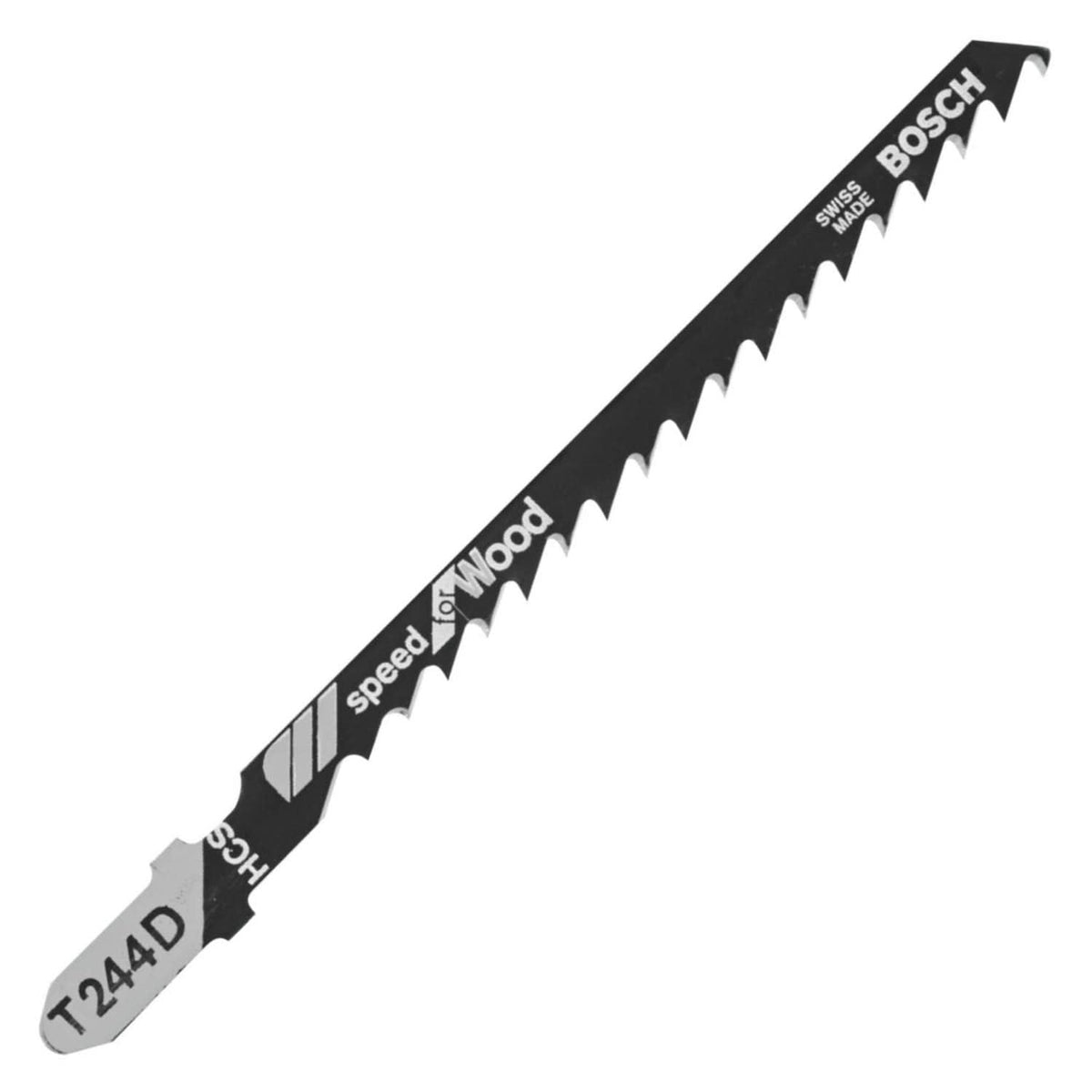Bosch T244D100 100-Piece 4 In.6 TPI Speed for Wood T-Shank Jig Saw Blades