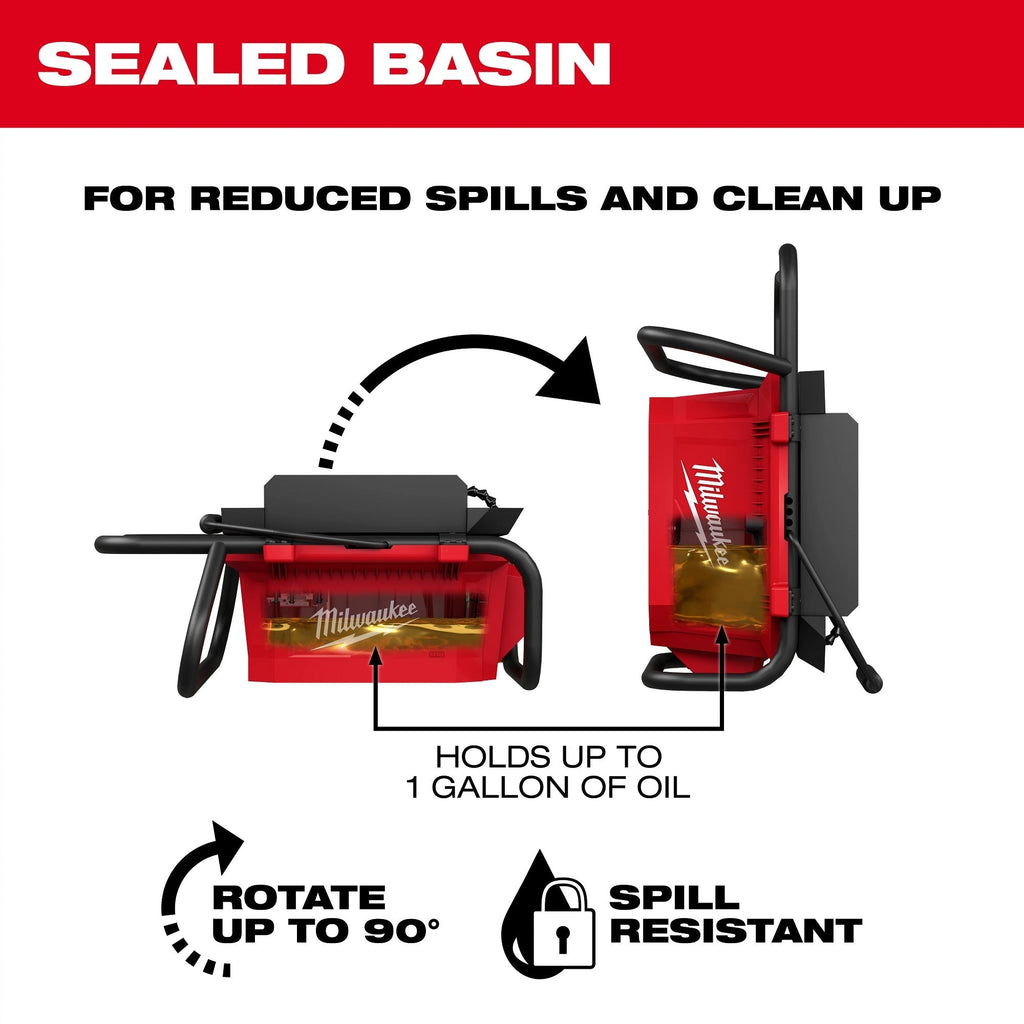 Milwaukee M18 Brushless Pipe Threading Oiler, Tool Only (3874-20)