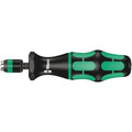 Wera Series 7400 Imperial Kraftform Torque Screwdrivers With A Customised Factory Pre-Set Measurement Value, Handle Size 105-mm., 7466x11-29 In. Lbs.